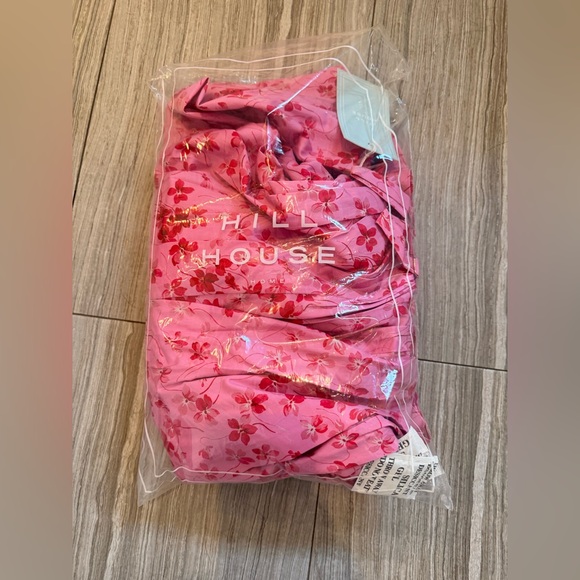 The Seraphina Midi Nap Dress in Pink Sweet Peas, XS NWT - Picture 7 of 7